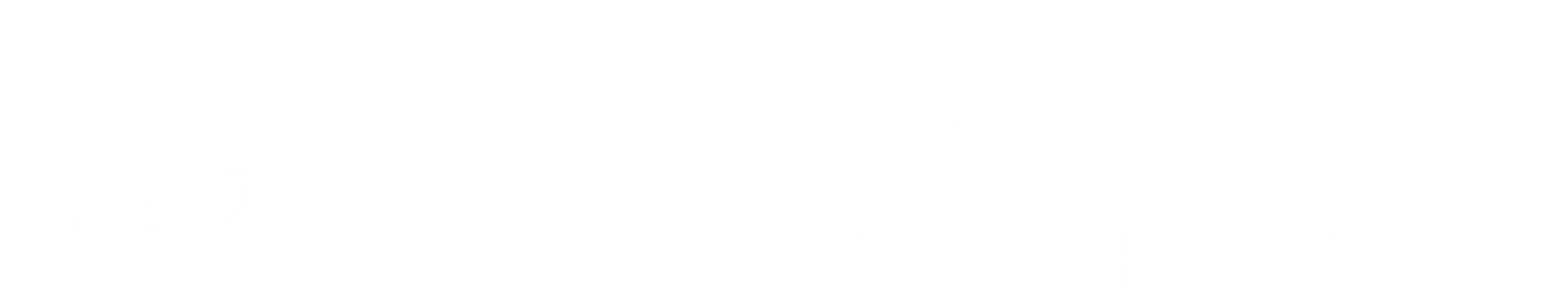 logotipo diversa vetorizado branco